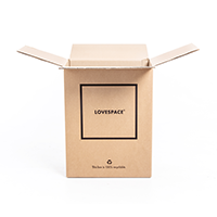 Medium suitcase box