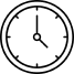 Opening hours Clock icon